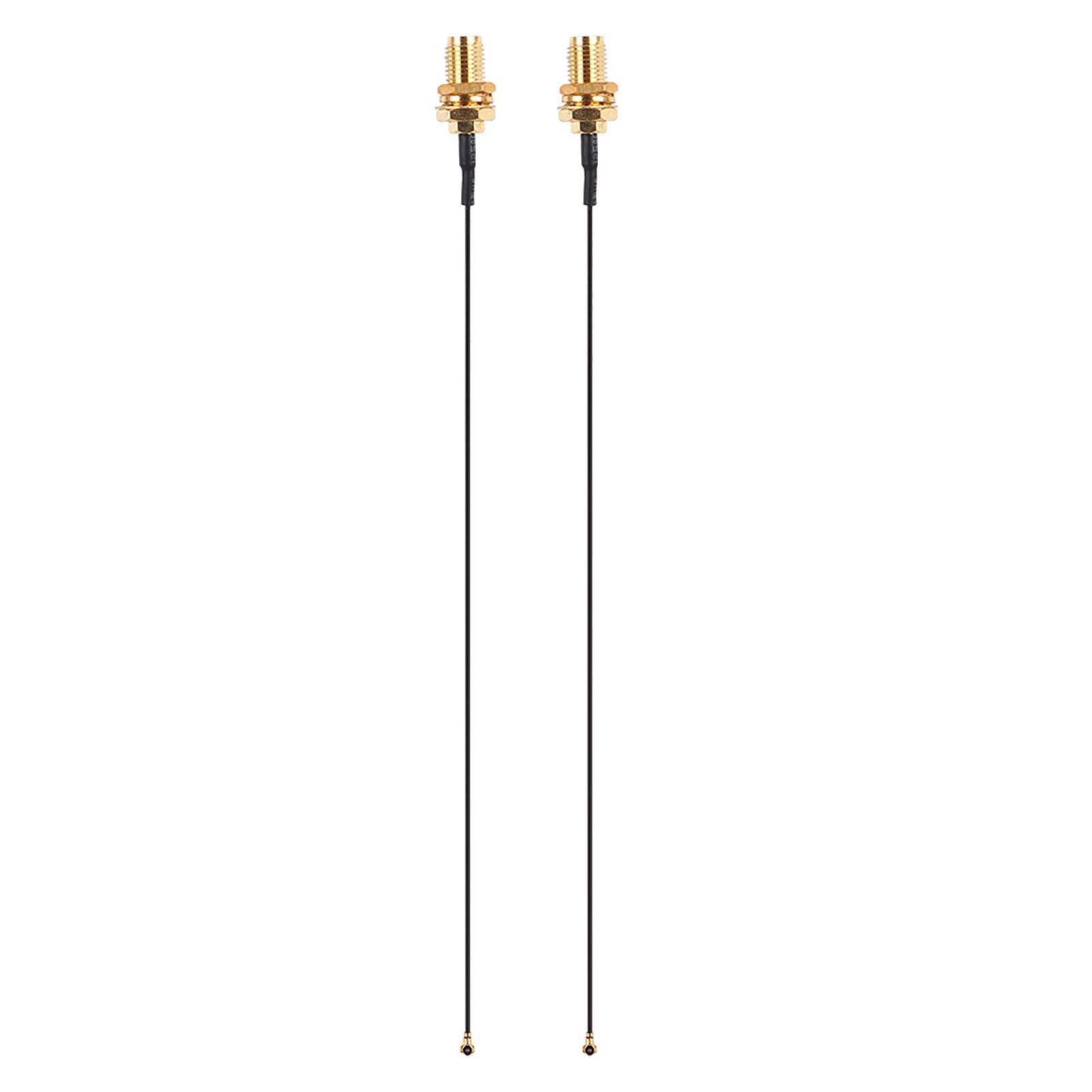 

2PCS RF0.81 IPEX 4 to External Thread Internal Pin for M.2 WiFi Network Card Wireless Module