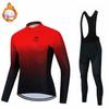 2026 Winter Fleece Warm Cycling Suit, Cycling Suit Fleece Winter Long-sleeved Cycling Suit Tour De France Team Version Cycling Suit Cover