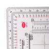 Topographical Technical MP-5 Coordinate Scale Protractor Map Protractor Land Navigation Protractor Measuring Ruler