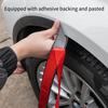 Rodas de Carro com Padrão de Fibra de Carbono Arcos de Roda Pneus Para-lamas de Roda de Carro Genéricos Arcos de Buzina Lábios Decorativos Moldados Estendidos Proteção