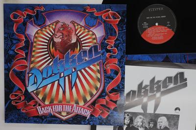 LP Record DOKKEN  Back For The Attack P13564 ELEKTRA 1987 Japan Metal Used