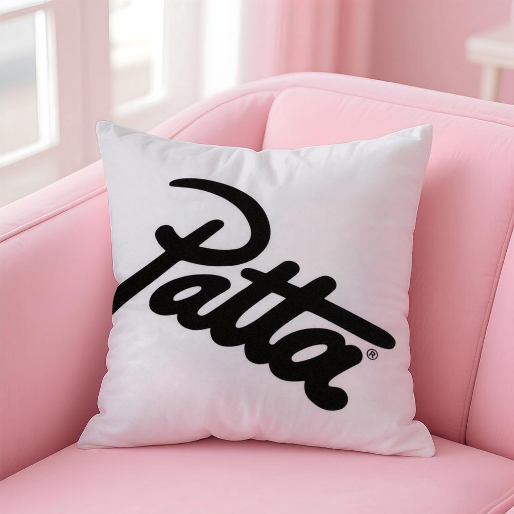 luxury PPatta Brand Cushion Cover Soft Plush Throw Pillow Cushion CoverDoubleSided Printed Pillow Case for Sofa Home Decor