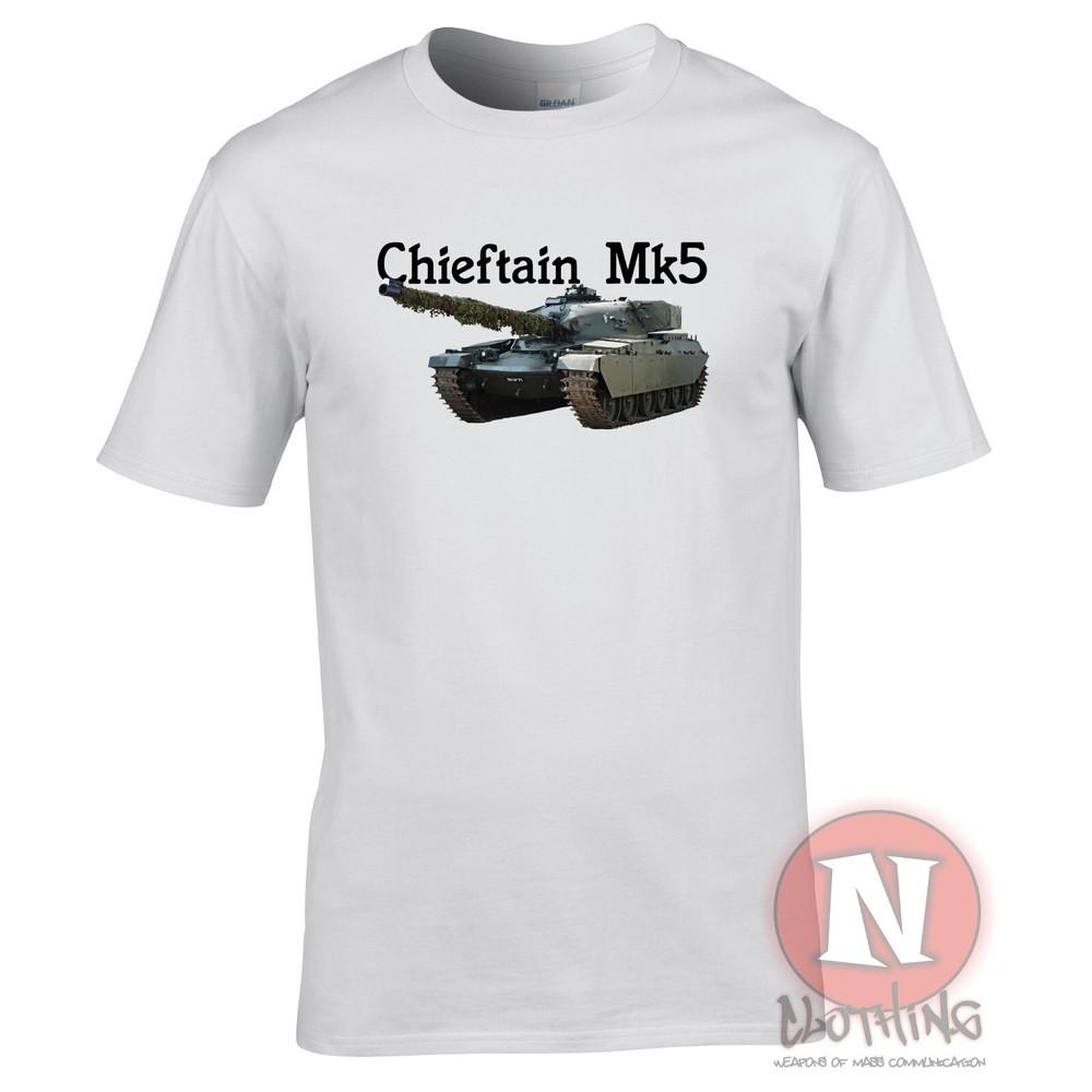 Chieftain Tank TShirt Fv4201 Cold War British Army Mbt 1960 90s Military S