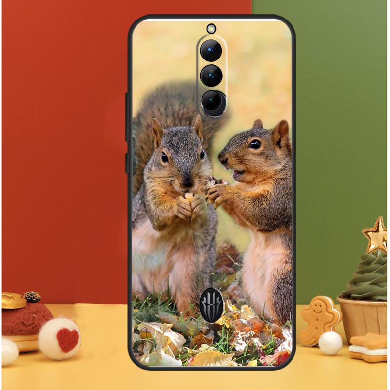 Squirrel Cute Animals Case For ZTE Nubia Red Magic 8 8S 9 Pro Plus RedMagic 5G 5S 6R 6S 7S 6 7 Pro Back Cover
