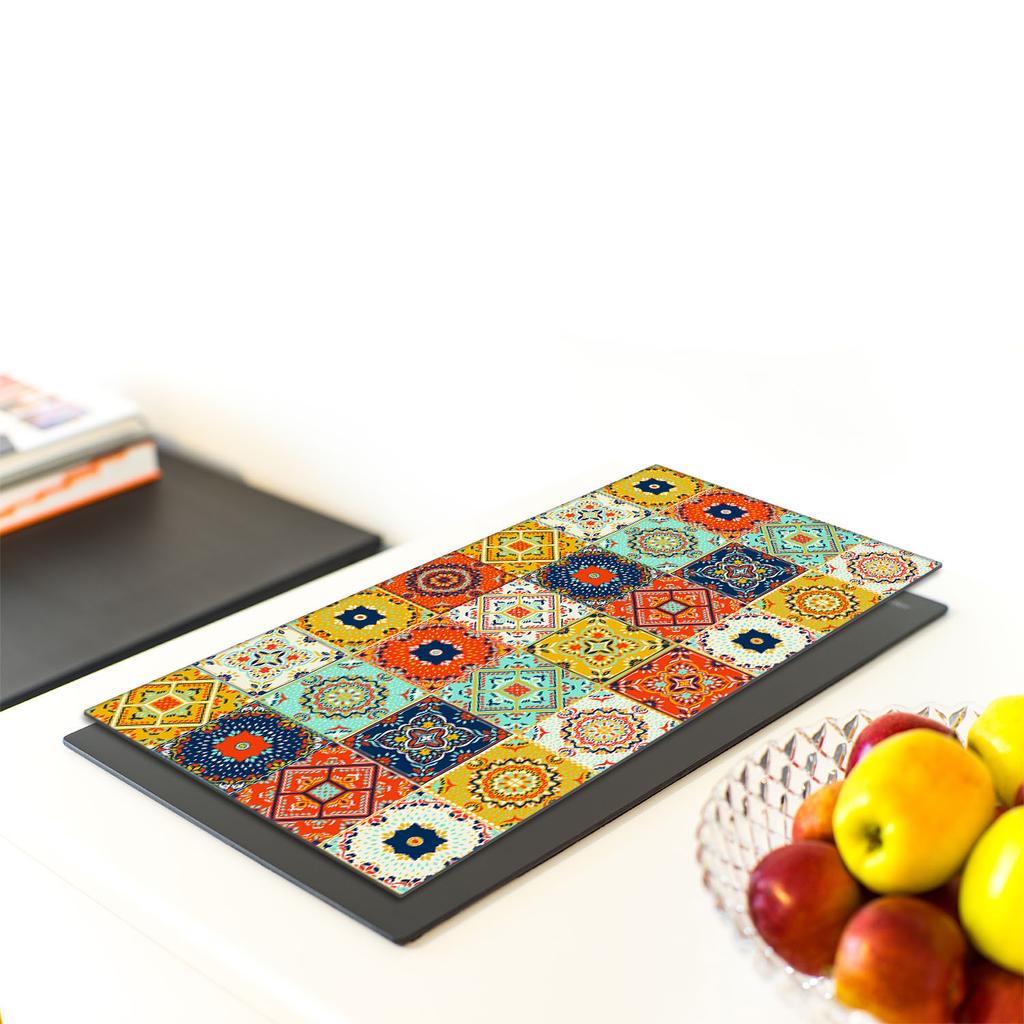 SZKLANA DESKA DO KROJENIA 30x52 Mozaika