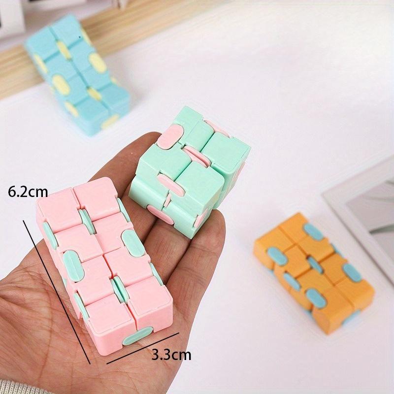Creative Unlimited Magic Cube, Easing Finger Decompression Durable Plastic | Relax, Birthday, Christmas,Party Game