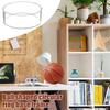 Klarer Acryl-Kugel-Ausstellungsständer Runder Ring-Kugelständer zur Präsentation Acryl-Fußball-Basketball-Basisständer Kugel-Ausstellungshalter