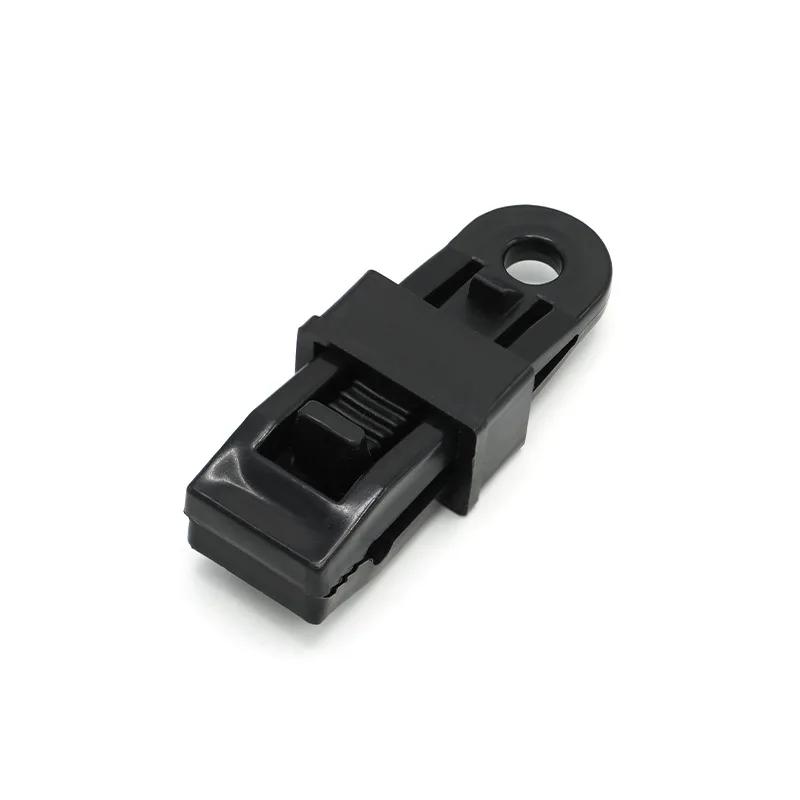 1-20PCS Push-Pull Tent Clips Tent Attachment Clips Outdoor Camping Tent Hooks Windproof Strap Barb Clips