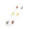Les Trésors De Lily [J2127] - Silver Bracelet 'Inspiration' Amber 3 Tones