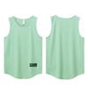Unisex Solid Color Sleeveless Tank Top - Summer Fitness & Basketball Shirt