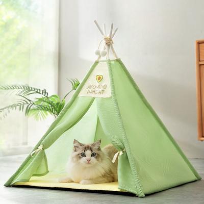 Katzennest  Universelles Haustierzelt  Sommerliches abnehmbares und waschbares Katzennest  Sommerliches kleines Hundewelpen-Wurfzelt  Kätzchen Katzenhaus