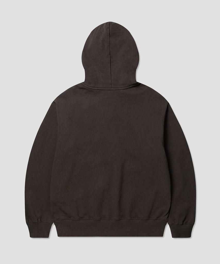 Dickies Baseball Zip-Up Hoodie Brown