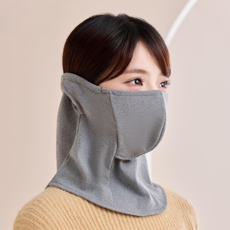 Multifunctional Winter Warmer Mask Protection Outdoor Cycling Windproof Face Mask Korean Sle Scarf 3D Fibone Design Cycling Mask
