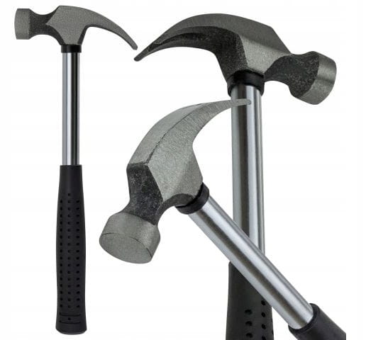 Steel Shoemaker's Hammer with Metal Handle
