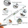 Multi-function 6 In 1 Tool Ballpoint Pen Screwdriver Level Touch ScreenTouch Capacitive Phone Touch Screen Stylus Pen