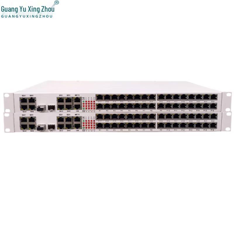 Integrated Multi-service Fiber Optic Converter