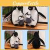 Entzückendes Pinguin-Mutter und Baby Plüschtier Puppe Weiches Kissen Für Kinder Geschenke