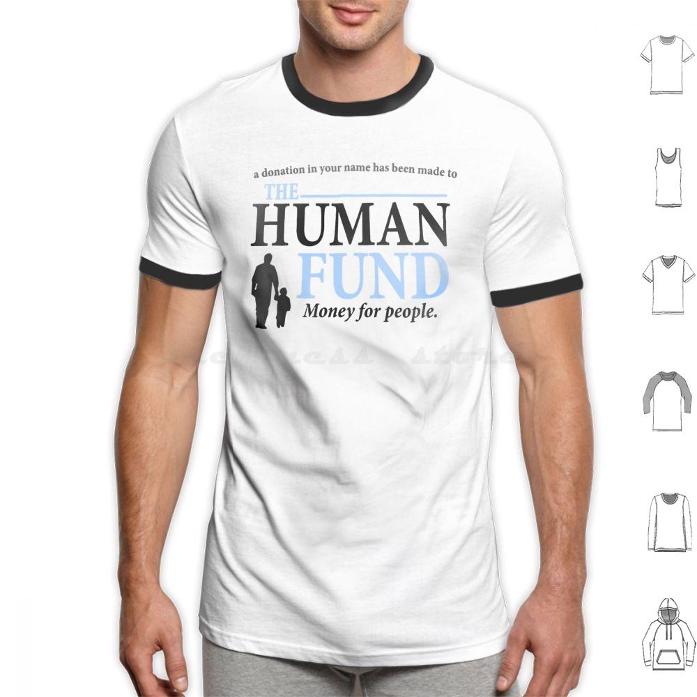 The Human Fund Black T Shirt Men Women Kids 6xl Charity Cosmo Kramer Elaine Benes Festivus George Jerk Store Kramer Sitcom