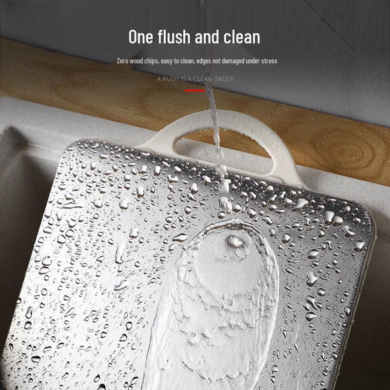 304 Stainless Steel & PP Double-Sided Cutting Board