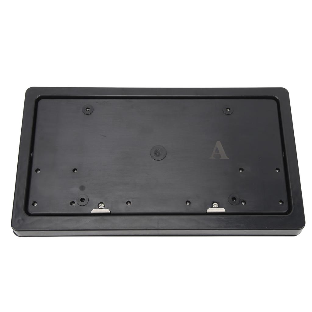 Reversible License Plate Frame with Remotes Control Electric License Plate Holder for  Vehicles