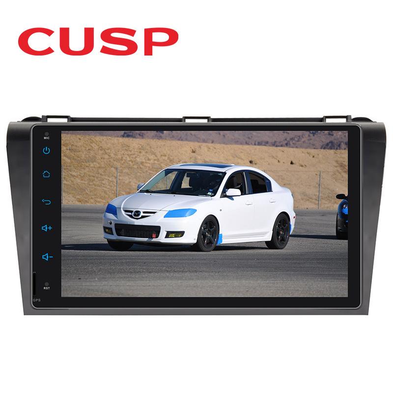 9-Inch Android & Apple Screen Mirroring HD Audio-Visual System for Mazda 3 (2004-2009) Center Console.