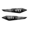 2pcs Reflective Car Body Side Fender Decoration Stickers Badge Car Sticker For VW Vol-kswagen Jetta Golf Beetle EOS GTI R32 MK4 NG5