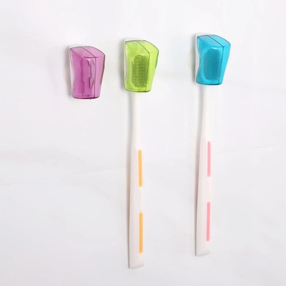 3PCS Portable Toothbrush Head Covers Dust-proof Toothbrush Cover Compact Toothbrush Protector Home
