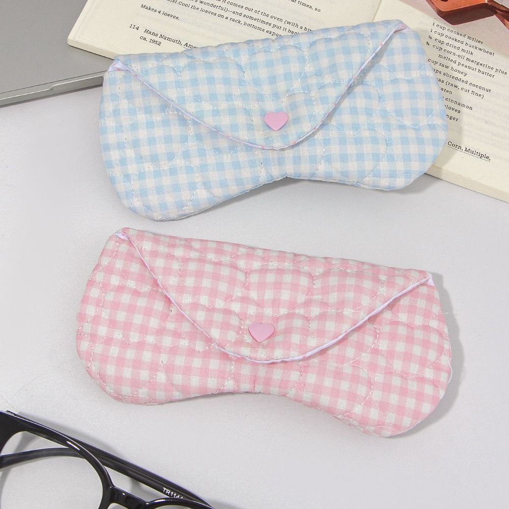 Handmade Fabric Eyewear Storage Bag Anti-Scratch Lipstick Pouch Portable Makeup Brush Bag  Girl