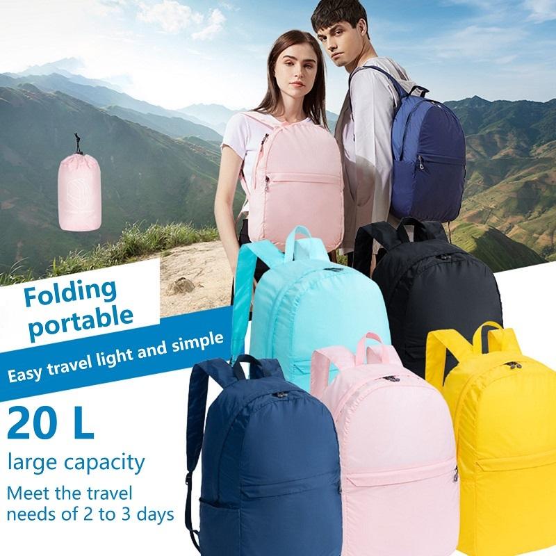 Cheap 20L Ultra Lightweight Foldable Backpack For Men Women Outdoor