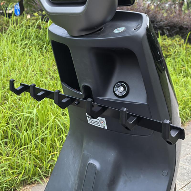 New Motorcycle Double Hook Luggage Bag Hanger No Drilling Required Front Bumper Hook Modified Hook E-Bike Motor Accessories