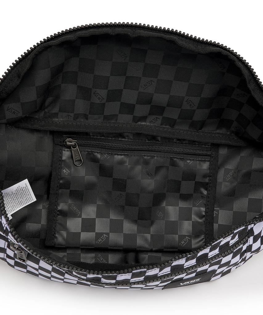 Vans Ward Crossbody Pack - Black:White Check / Vn0A2Zxxhu01
