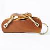 Genuine Leather Smart Key Wallet Holder Organizer Keys Clip Folder EDC Outdoor Portable Household Key Pocket Tools with Keyring