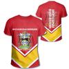Antigua und Barbuda Flagge T-Shirt Herren 3D Gedrucktes Wappen T-Shirt Tops Sommer Kurzarm Lässig Locker Sport T-Shirts