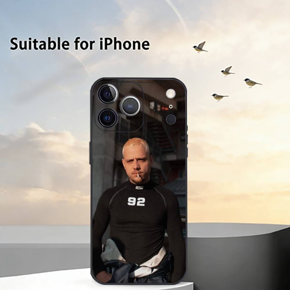 PLK French Rapper M-Mathieu Phone Case For iPhone 17,16,15,14,13,12,11 Plus,Pro Max,XS,Soft Silicone Black Cover