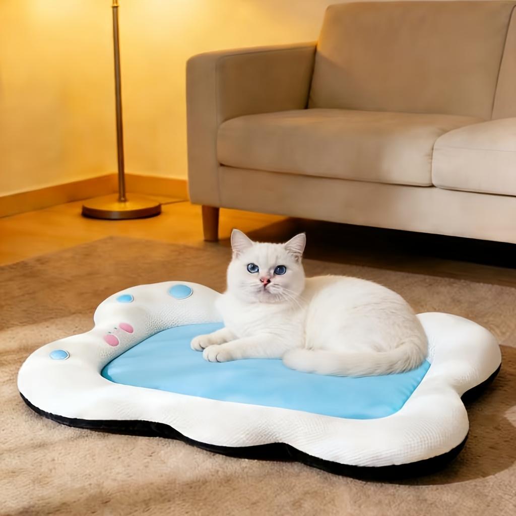 Small And Medium Pet Cooling Mat Pet Bed Breathable Memory Foam Pad Suitable for Spring Summer And Autumn Easy-To-Clean Material
