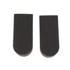 2 Pcs Door Stoppers Flexible Thick Skid Resistance Wearproof Large Black Security Door Stops for Bot