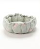 Fluffy Pet Reversible Round Pet Bed for Dogs and Pet Sofa with Cushion Bed, Cats, All-Season (Small, Green)