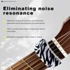 Leopard Print Color Guitar Soundproofing Tape Noise Damper Muter Wraps  Stringed Instruments