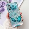 For Xiaomi Poco M4 Pro Elegant Floral Butterfly Phone Case For Xiaomi Poco M4 5G PocoM4 Pro 5G 4G Soft Silicone TPU Cases