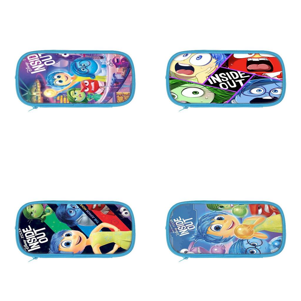 Inside Out Brain Characters Pencil Case With Large Capacity For Students And Office Use