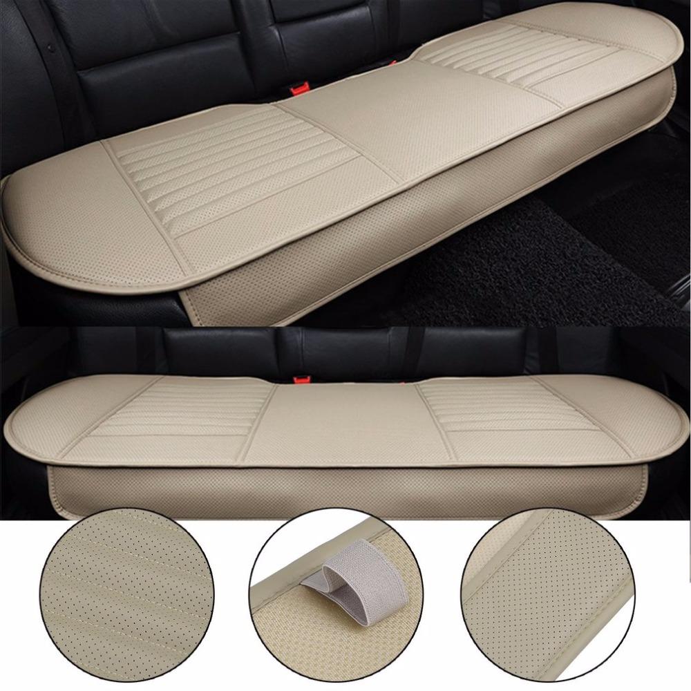 

Автомобильный чехол на заднее сиденье Универсальный автомобильный коврик для сиденья Уголь Авто Двойная задняя подушка для сиденья автомобиля Дышащая противоскользящая синтетическая полиуретановая