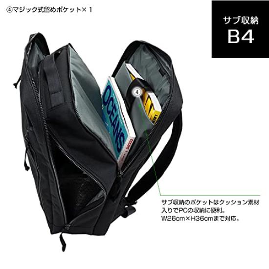 Authorized Yoshida Interactive Backpack for Men [Porter] Retailer & Co. (BLACK)