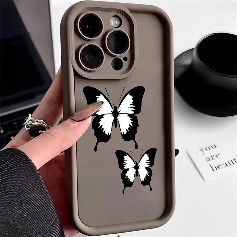 Angel Eye Soft TPU Phone Case for Samsung A05 A30 A50 A13 A23 A53 A14 A24 A34 A54 A15 A25 A35 A55 S20 S23 FE S24 Ultra Ae59 Butterfly art design Cute