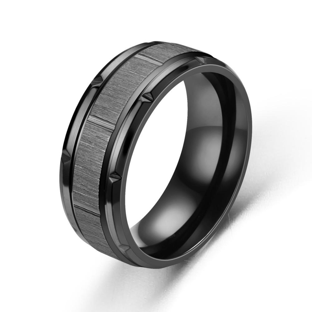 1Pc Simple Destiny-Changing Accessories for Men and Women, Titanium Steel Trendy Ring
