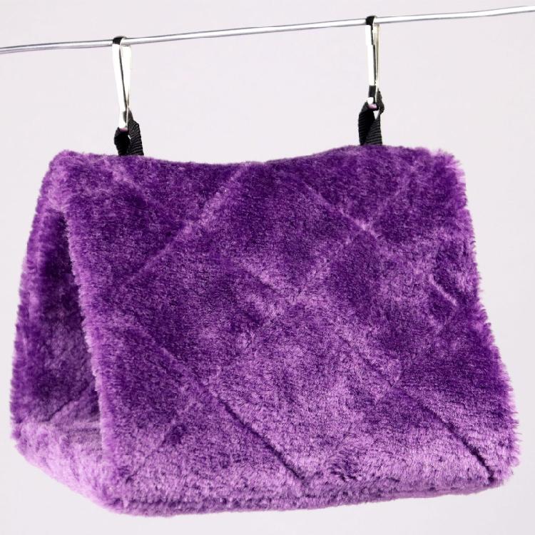 Parrot Hammock with 2 Hanging Hooks Warm Snuggle Hut Cage Tent for Cockatiels