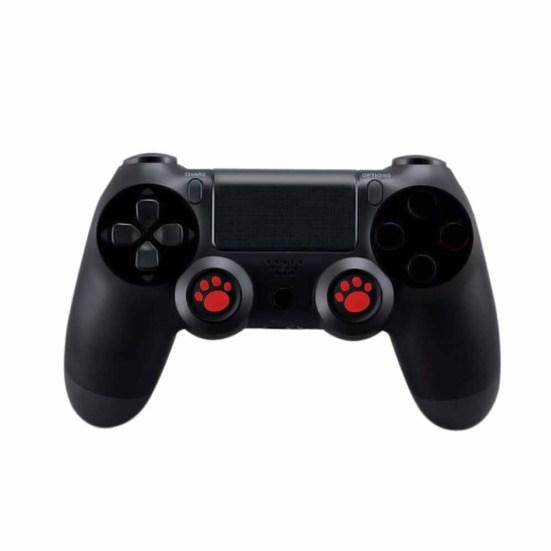 4Pcs Cat Pawl Silicone Joystick Thumb Caps for PS3 Xbox One/360 Game Controller