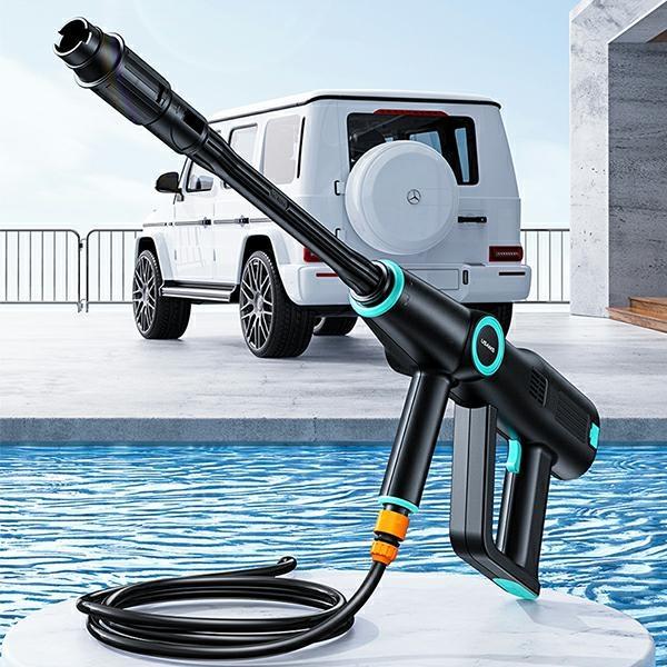 USAMS Pressure Washer 5000 Mah+ Garden Hose 5M Black/Black Bxxcq01 (Us-Zb252)