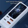 Multiport USB C und USB A Ladeadapter Steckdose Unterstützt 12 Geräte Gleichzeitiges Laden Adapterstationen