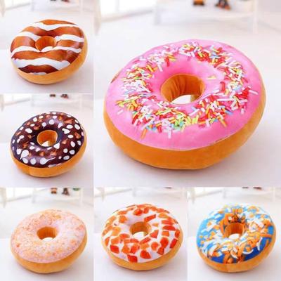 Decorative 3D Donuts Simulation Donut Cushion Super Soft Home Cushion Donuts Pillow Office Nap Pillow