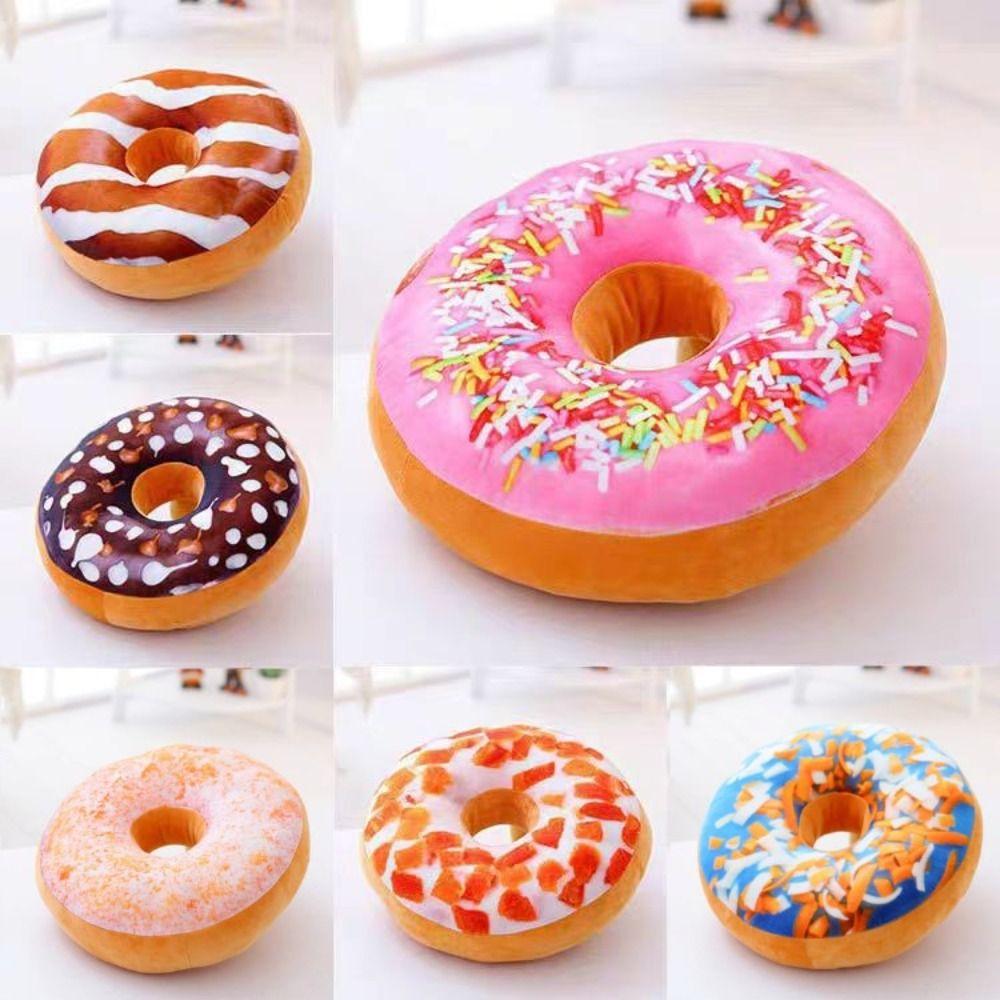 Super Soft Donuts Pillow Home Cushion Cute Nap Pillow Creative Sleeping Pillow